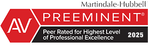 Martindale Hubbell Preeminent 2025 Martindale Hubbell Preeminent 2025